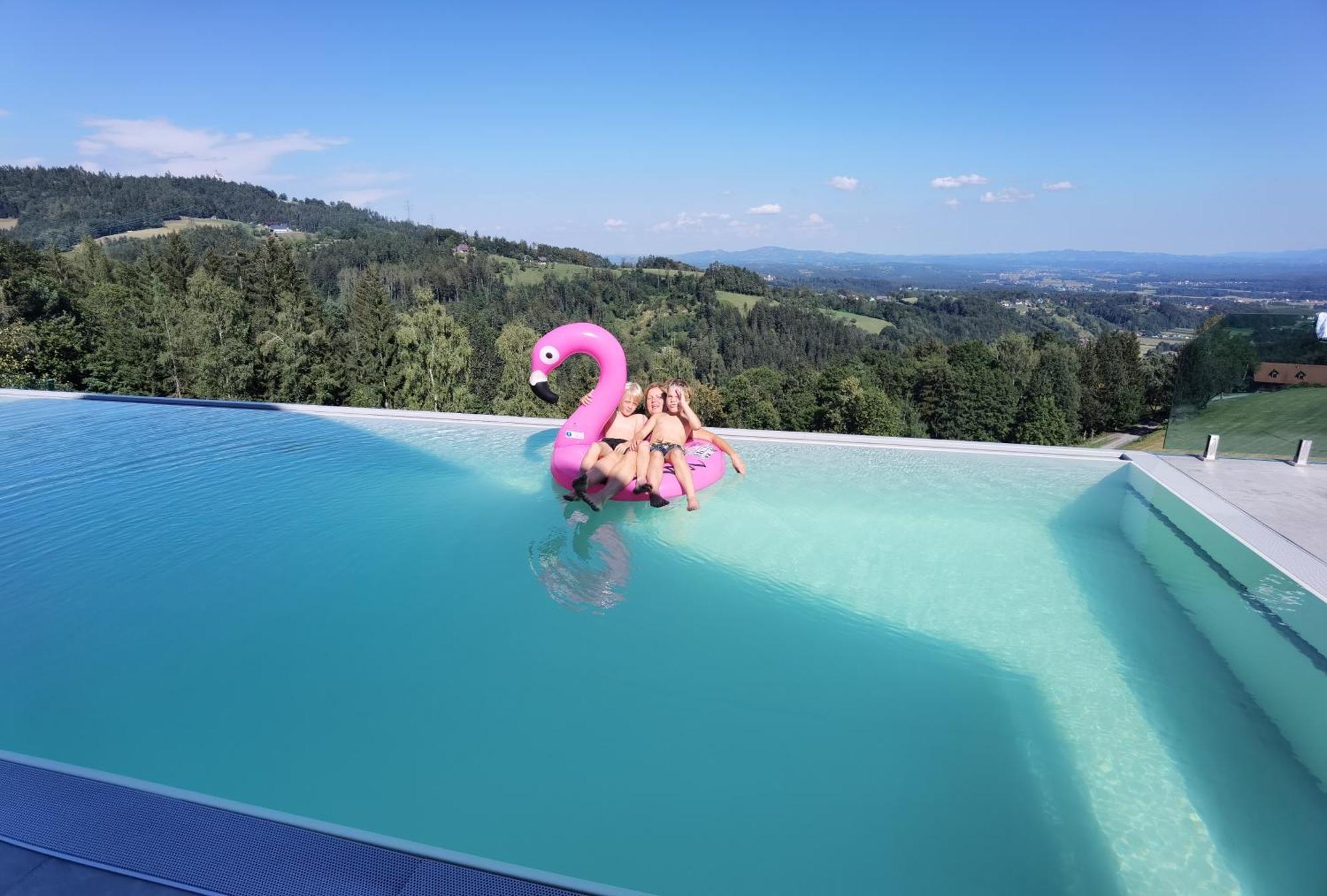 Chalet-Suedsteiermark - Traumhafte Aussicht, Infinity Pool, Privatsphaere, Klima Und De-Luxe Ausstattung Schwanberg Extérieur photo